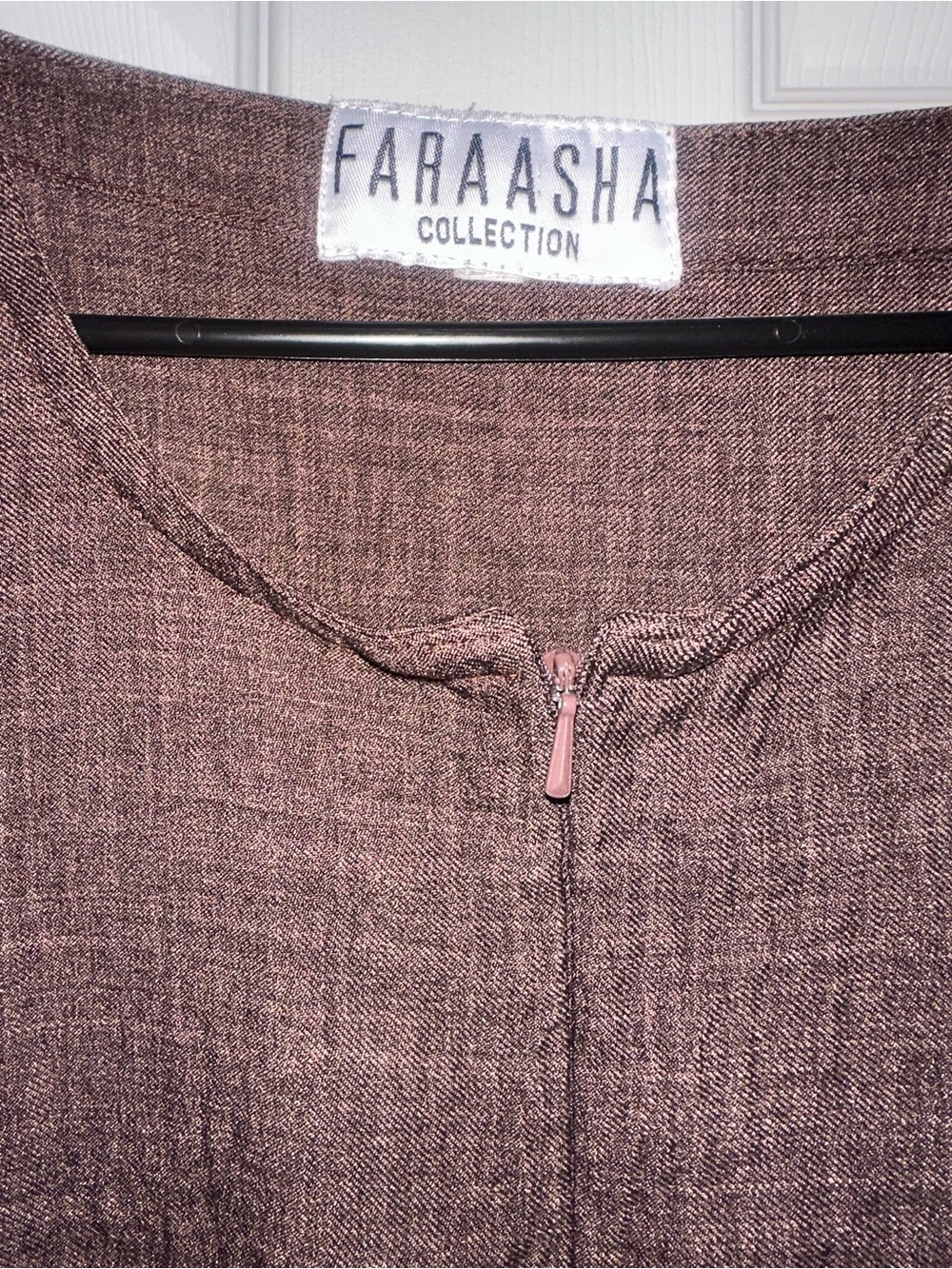 Women’s Brown Kaftan– Relaxed Pull-Over Style - Picture 2 of 2